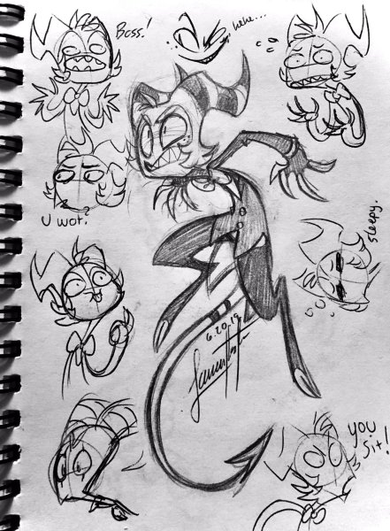 Персонажи VIVZIEPOP helluva Boss