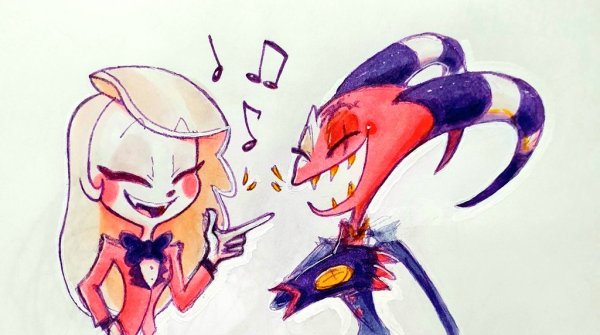 Hotel Hazbin Octavia и Чарли и Милли