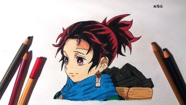 Танджиро Камадо для рисования