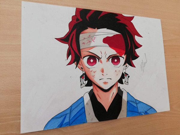 Танджиро рисунок