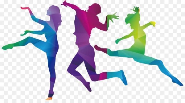 Силуэт цветной