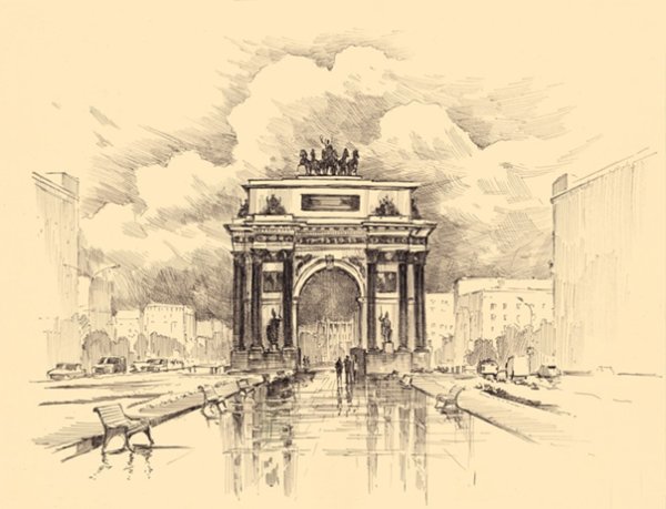 Триумфальная арка (Москва, 1820-е-1830-е)