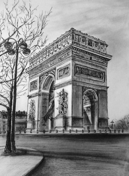 Триумфальная арка Париж