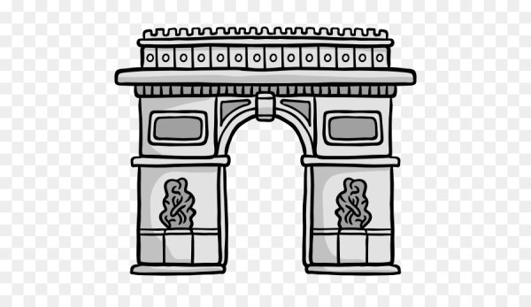 Триумфальные ворота вектор