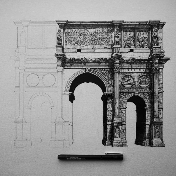 Отмывка Колизей архитектура