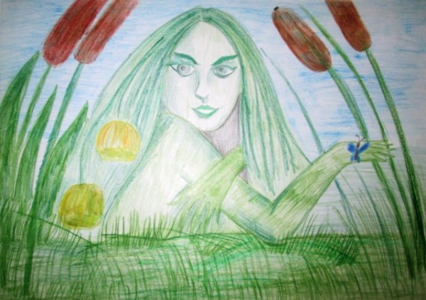 Детские рисунки Кикиморы