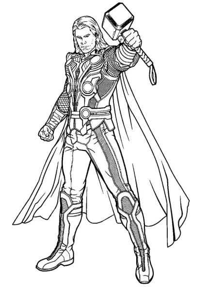 Суперсемейка Супергерои раскраска