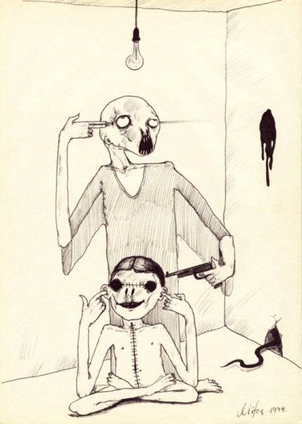 Рисунки больных шизофренией