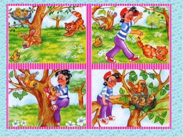 Сюжетная картинка для составления рассказа