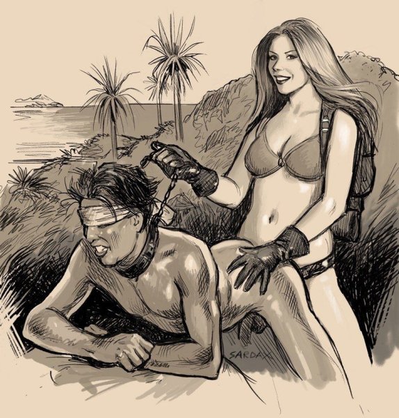 Женское доминирование пеггинг арт