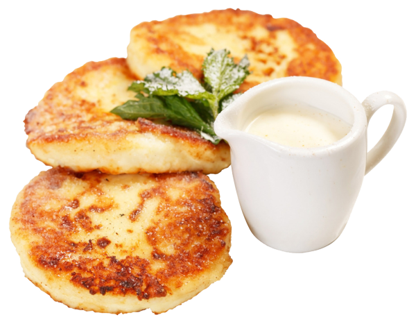 Завтрак на белом фоне