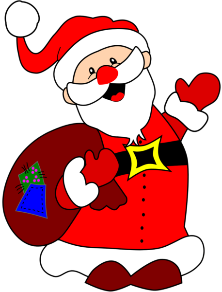 Лицо Деда Мороза