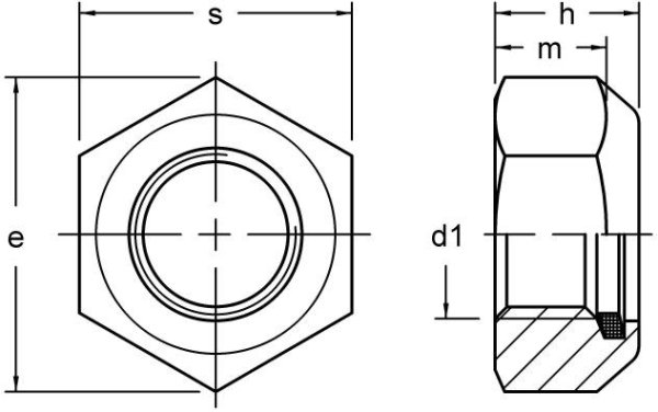 Гайка стопорная м24 (СПЦ 163.00.000 сб)