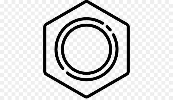 Векторное изображение гайки