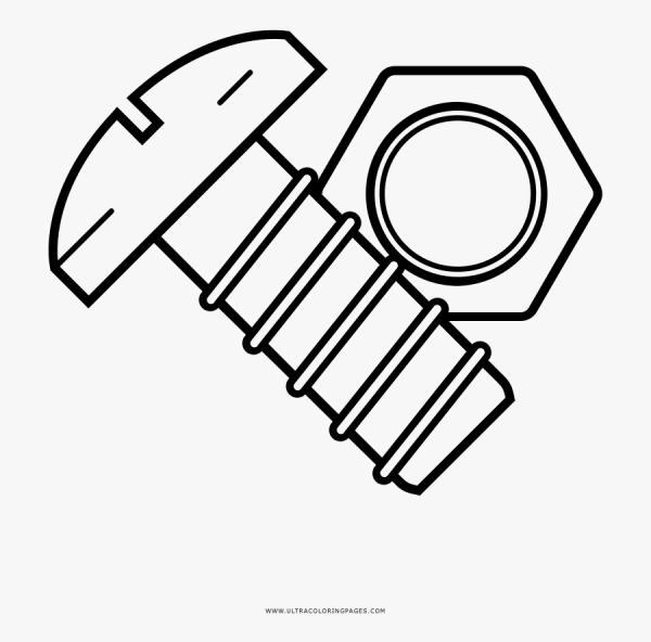 Гайка трафарет