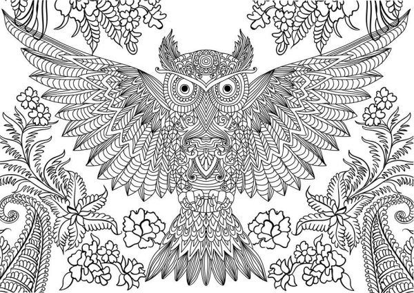 Раскраска антистресс