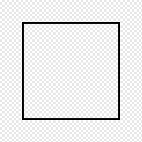 Квадрат контур