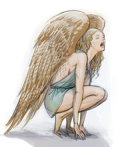 Сирены карандашом