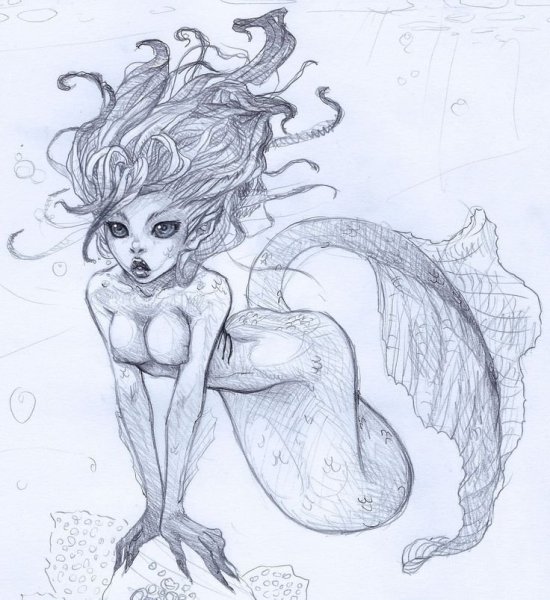 Русалка скетч