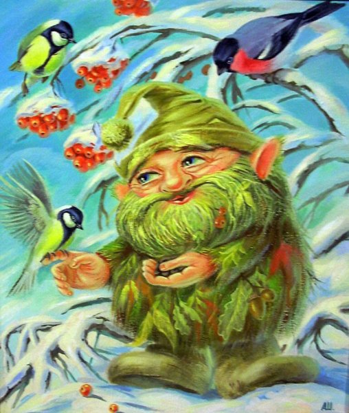 Леший старичок Лесовичок