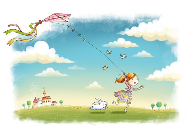 Воздушные змеи вектор