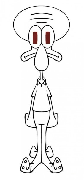 Рисунки Сквидварда из Спанч Боба