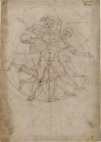 Зарисовки Леонардо да Винчи