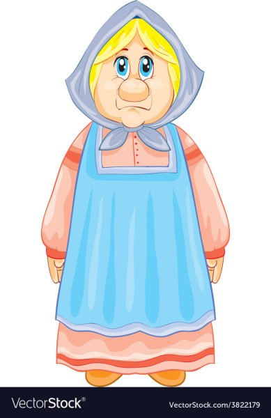 Бабушка рисунок