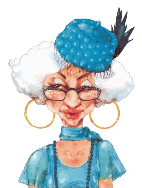 Бабушка рисунок