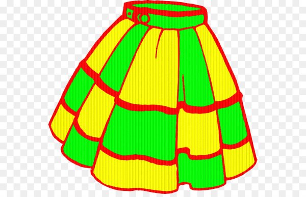 Юбка контур