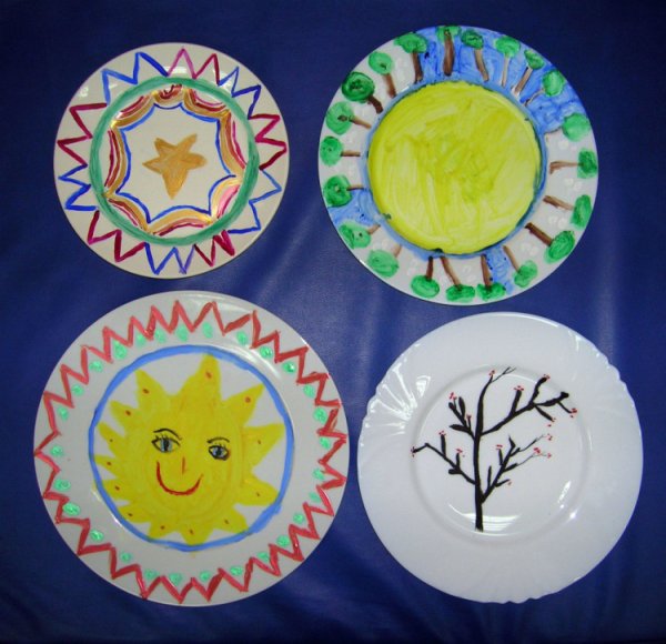 Декоративное рисование в старшей группе