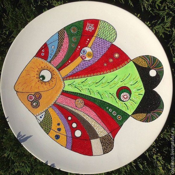 Роспись тарелок для детей