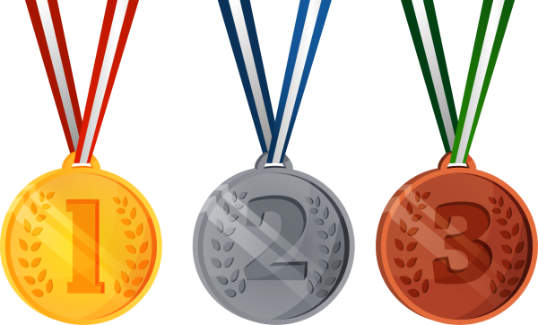 Медали для детей спортивные