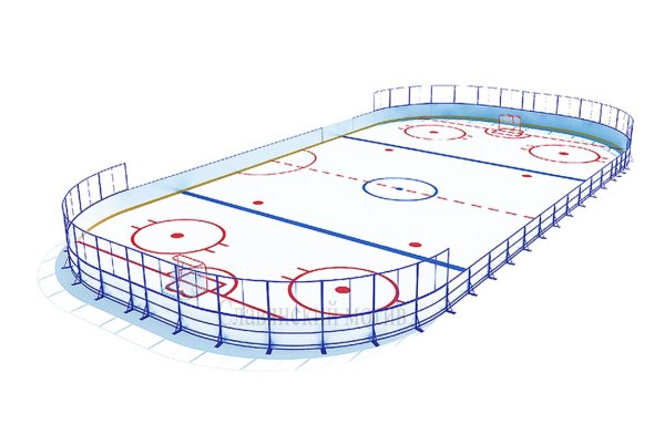 Хоккейная коробка 26х56