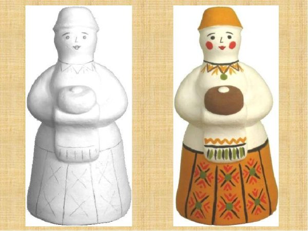 Каргопольская барышня роспись