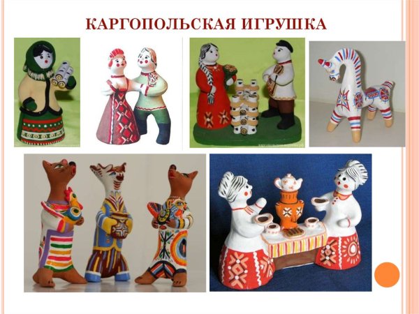 Каргопольская глиняная игрушка презентация