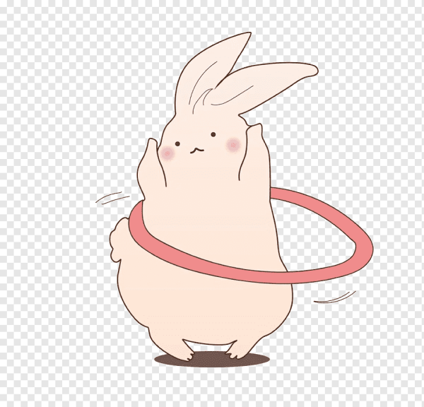 Милый зайчик арт