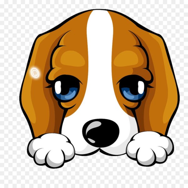 Стикер собака