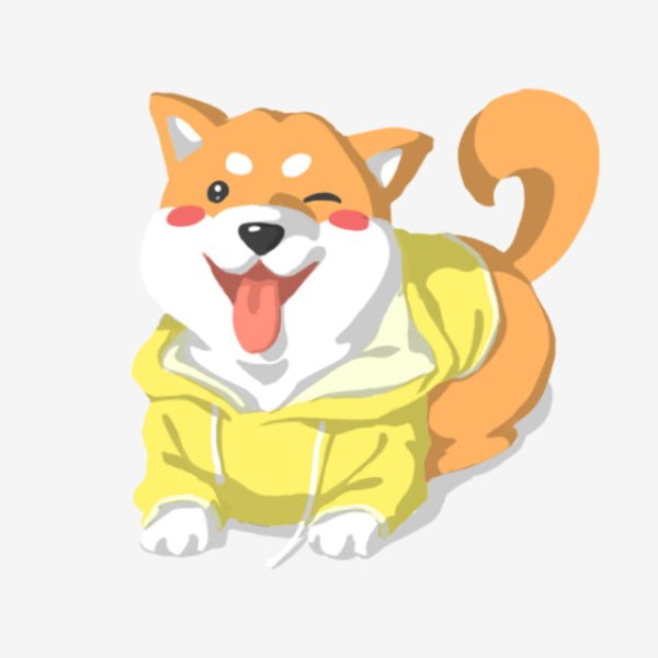 Сиба ину мультяшная