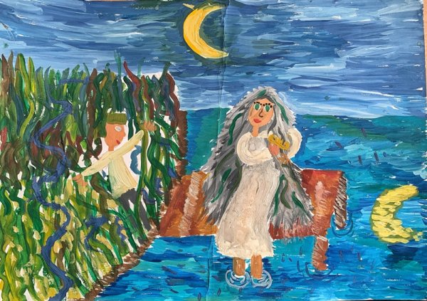 Сказка Габдуллы Тукая Су анасы