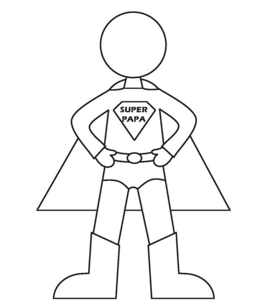 Лёгкие рисунки для папы