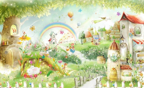 Сказочный фон