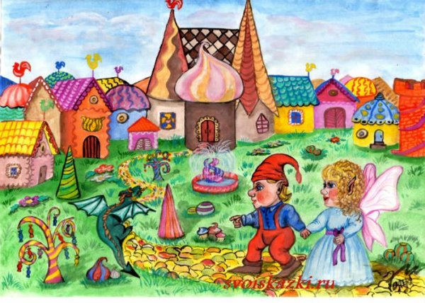 Рисование Сказочная Страна