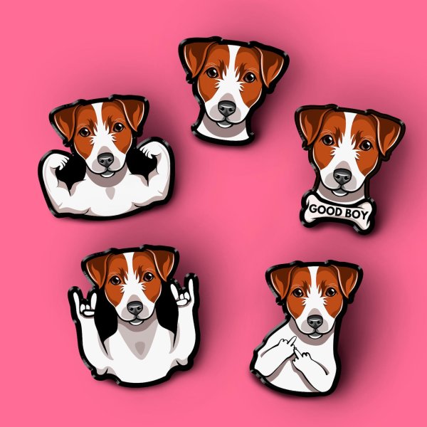 Скетчинг Джек Рассел