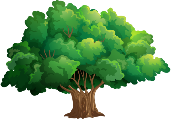 Дерево мультяшное