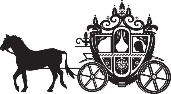 Повозка силуэт