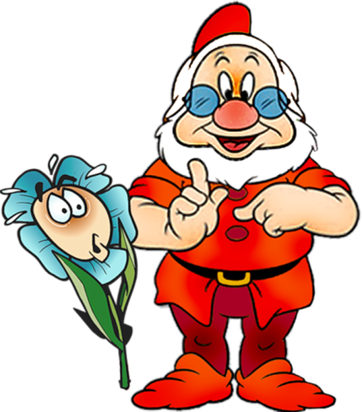 Гном весельчак из Белоснежки