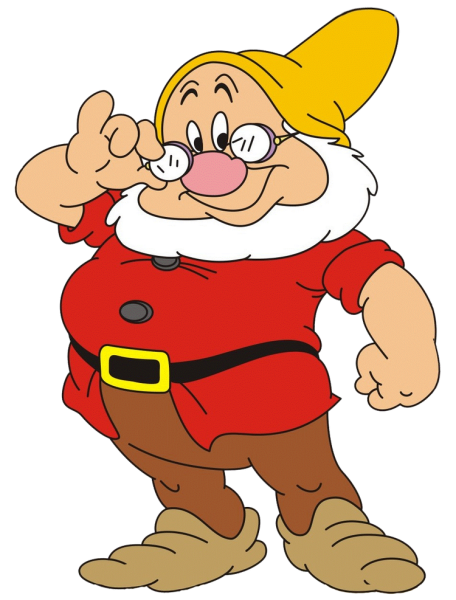 Скромник Гном Белоснежка