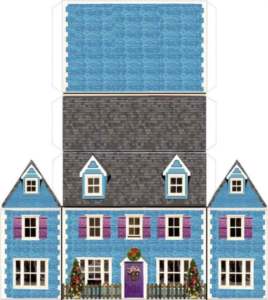 Домик для склеивания