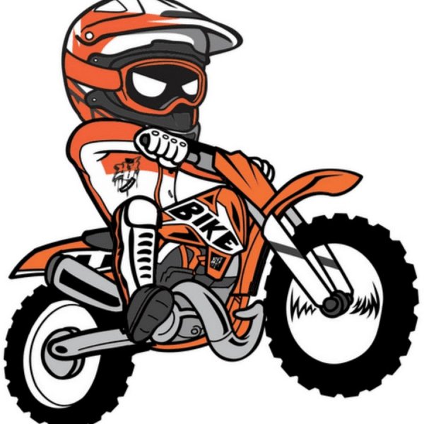 Мотоциклетные Стикеры эндуро
